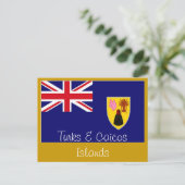 Carte postale des Îles Turques-et-Caïques (Debout devant)