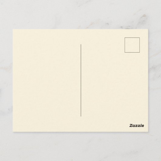 Carte postale des îles Vierges colorées (Dos)