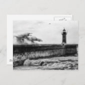 Carte Postale Des jours orageux... (Devant / Derrière)