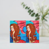 carte postale des jumeaux mermaid (Debout devant)