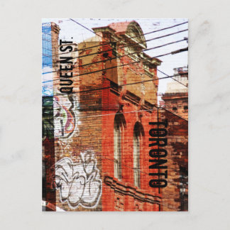 Carte postale des lignes électriques de la rue Que