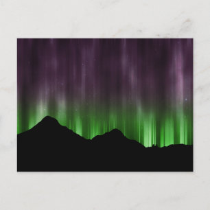 Carte postale des lignes Northern Lights