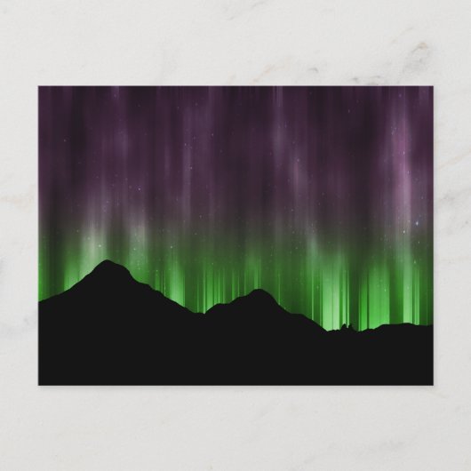 Carte postale des lignes Northern Lights (Devant)