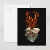 Carte Postale Des Livres (Devant / Derrière)