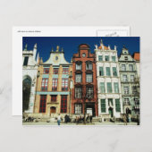 Carte postale des maisons étroites (Devant / Derrière)