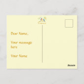 Carte postale des merles bleus (Dos)