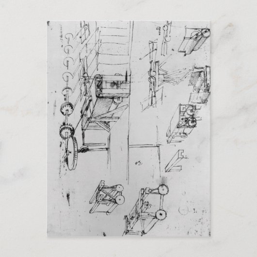 Carte Postale Des modèles de machine, fol. 367r-b (Devant)