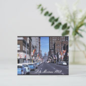 Carte postale Des Moines 1959 (Debout devant)