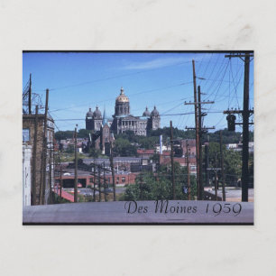 Carte postale Des Moines 1959