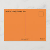 Carte postale des moines à Luang Prabang Laos (Dos)