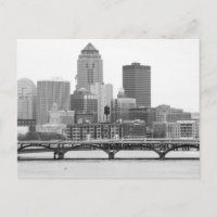 Des Moines en B&W