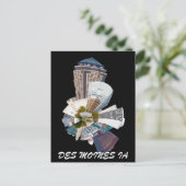 CARTE POSTALE DES MOINES IA (Debout devant)