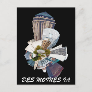 CARTE POSTALE DES MOINES IA