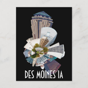 CARTE POSTALE DES MOINES IA