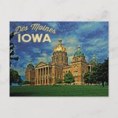 Carte Postale Des Moines Iowa (Devant)