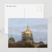 Carte Postale Des Moines, Iowa - Capitole (Devant / Derrière)