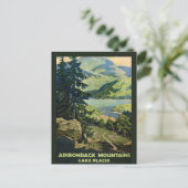 Carte postale des montagnes Adirondack (Debout devant)