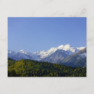 Carte postale des montagnes du Grand Caucase