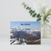 Carte postale des monts de Nouvelle-Zélande (Debout devant)