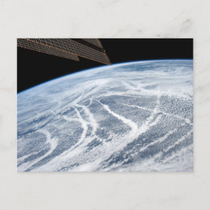 Carte Postale Des Motifs Nuageux Au Sud Des Îles Aléoutiennes.