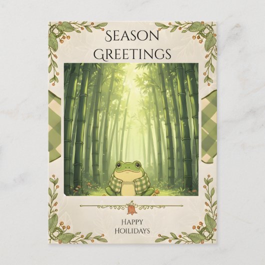 Carte Postale Des murmures dans le bambou (Devant)