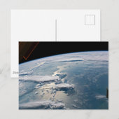 Carte Postale Des Nuages Autour De Sumatra, Indonésie. (Devant / Derrière)