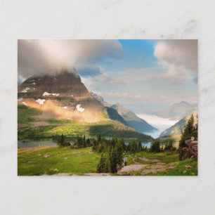 Carte Postale Des nuages qui balancent les montagnes
