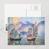 Carte Postale Des nuances de tranquillité Joncs orientaux (Devant / Derrière)