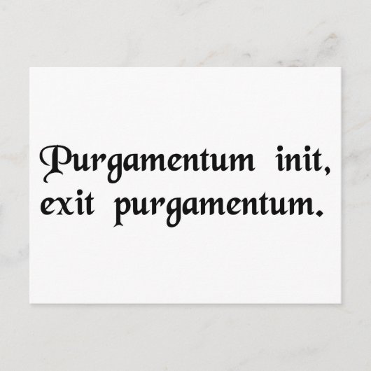 Carte Postale Des ordures, des ordures. (Devant)