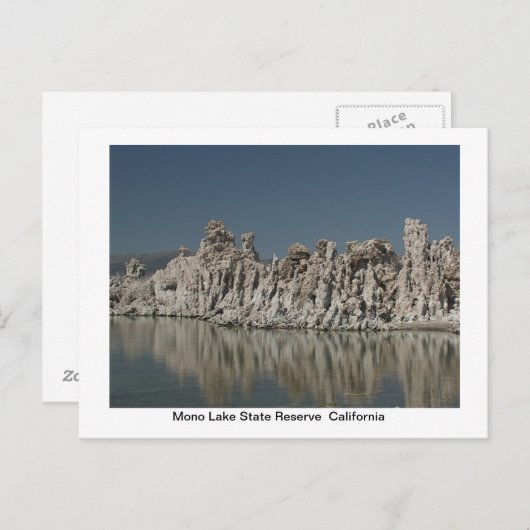 Carte postale des parcs d'État (Devant / Derrière)