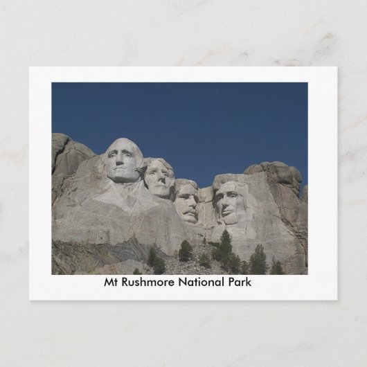 Carte postale des parcs nationaux (Devant)