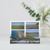 Carte postale des paysages de Chypre (Debout devant)