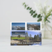 Carte postale des paysages de Chypre (Debout devant)