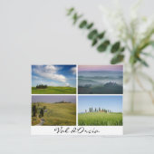 Carte postale des paysages toscans (Debout devant)