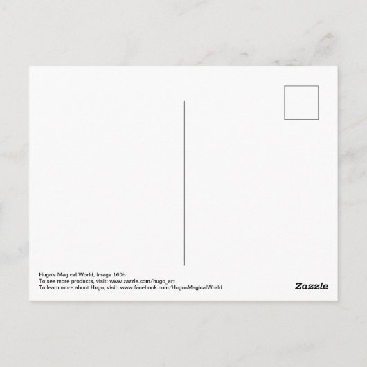 Carte postale des personnes bizarres (Dos)