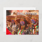 Carte postale des Philippines (Devant / Derrière)