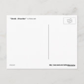 Carte postale des piles de livres (Dos)