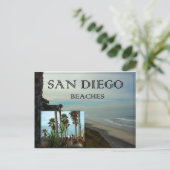 Carte postale des plages de San Diego (Debout devant)