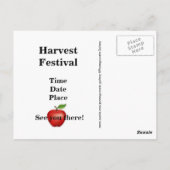 Carte postale des Pommes (Dos)