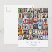 Carte postale des portes de Londres (Devant / Derrière)