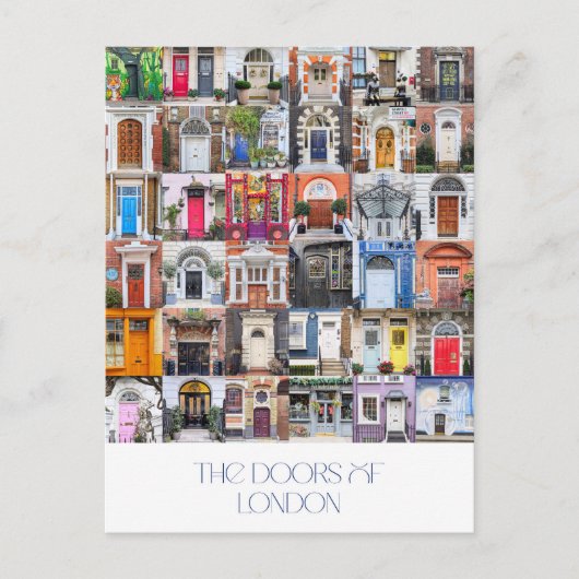 Carte postale des portes de Londres (Devant)