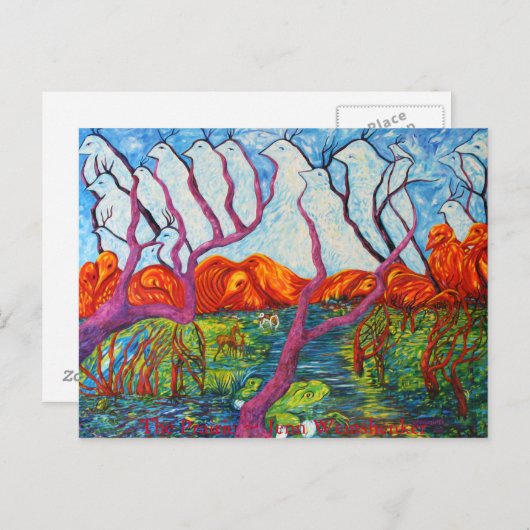 CARTE POSTALE DES Prairies (Devant / Derrière)