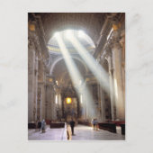 Carte Postale Des puits de lumière coulent à travers les fenêtre (Devant)