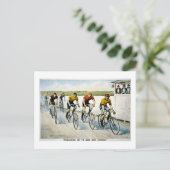 Carte Postale Des Rouges dans une "Finale chaude rouge". (Debout devant)