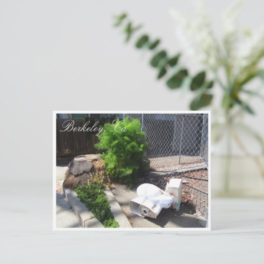 Carte postale des rues de Berkeley (Debout devant)