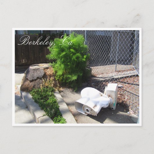 Carte postale des rues de Berkeley (Devant)