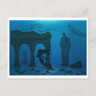 Carte postale des sirènes de Moyer