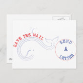 Carte Postale Des SMS ? Puh-bail (Devant / Derrière)