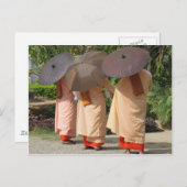 Carte Postale Des soeurs collectant des algues (Devant / Derrière)