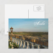 Carte postale des soirées Aruba (Devant / Derrière)